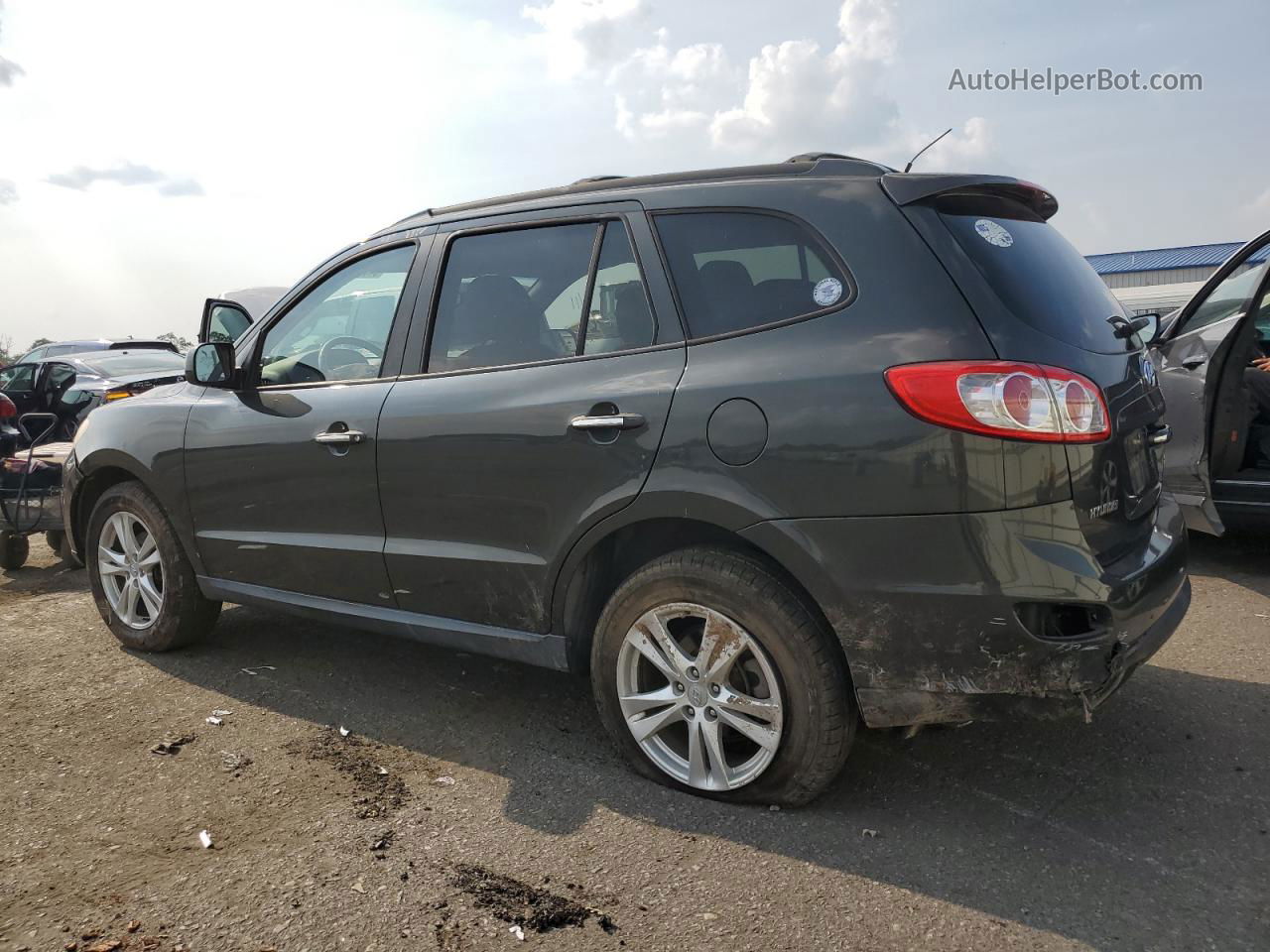 2010 Hyundai Santa Fe Limited Green vin: 5NMSK3AB7AH362669