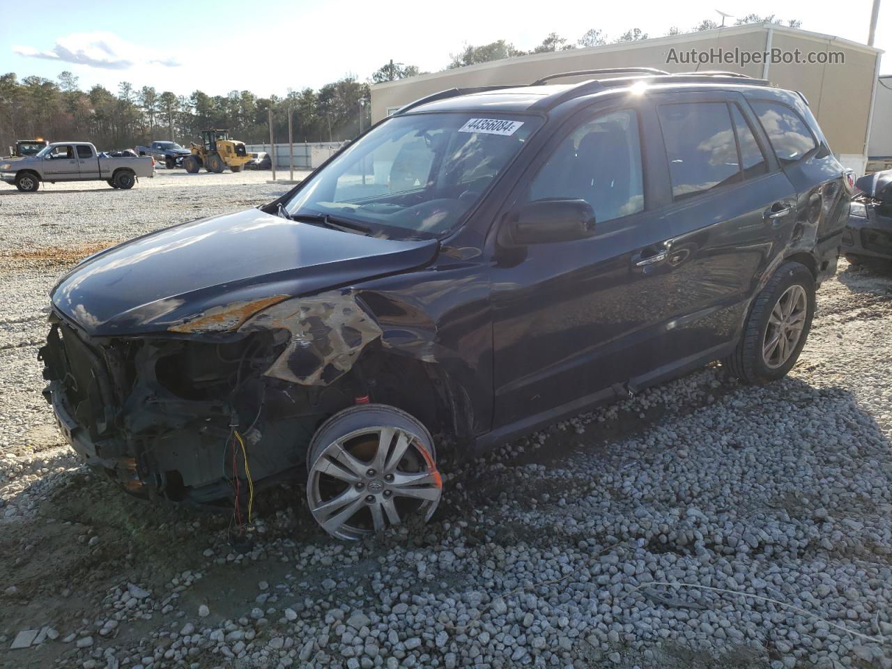 2010 Hyundai Santa Fe Limited Black vin: 5NMSK3ABXAH371821