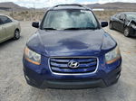 2010 Hyundai Santa Fe Limited Blue vin: 5NMSK4AG3AH374206