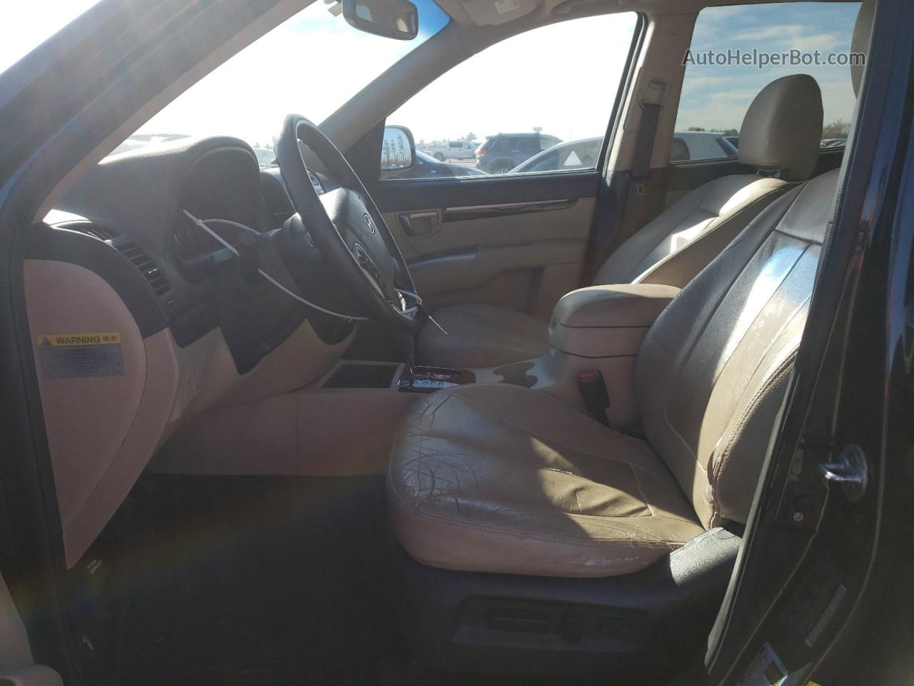 2010 Hyundai Santa Fe Limited Blue vin: 5NMSK4AG7AH342052