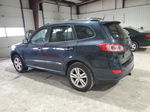 2010 Hyundai Santa Fe Limited Blue vin: 5NMSK4AG7AH384169