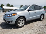 2010 Hyundai Santa Fe Limited Blue vin: 5NMSK4AG8AH366991