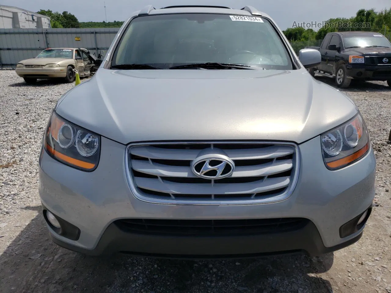 2010 Hyundai Santa Fe Limited Blue vin: 5NMSK4AG8AH366991