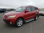 2010 Hyundai Santa Fe Limited Burgundy vin: 5NMSK4AGXAH355149