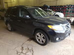 2010 Hyundai Santa Fe Limited Black vin: 5NMSKDAG8AH371480