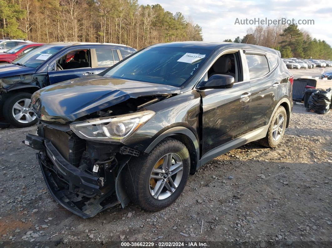 2018 Hyundai Santa Fe Sport 2.4l Black vin: 5NMZT3LB0JH073139