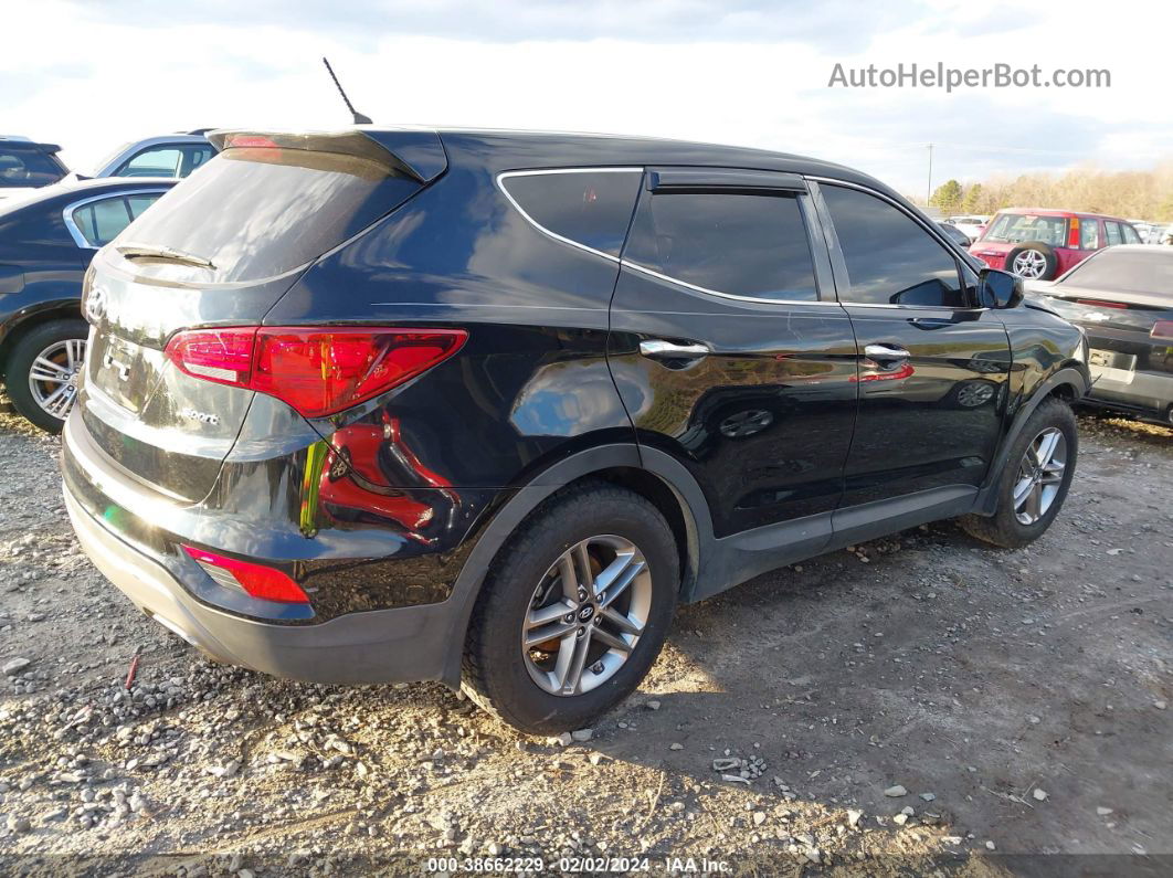 2018 Hyundai Santa Fe Sport 2.4l Black vin: 5NMZT3LB0JH073139