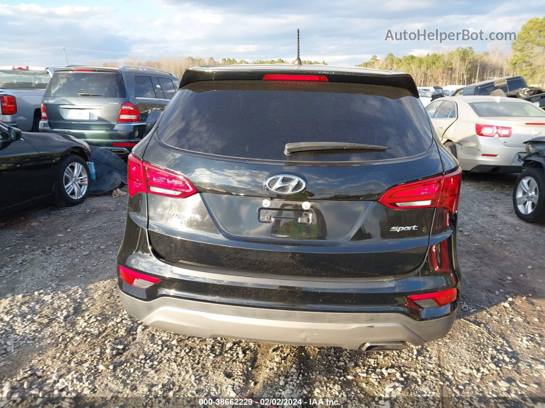 2018 Hyundai Santa Fe Sport 2.4l Black vin: 5NMZT3LB0JH073139