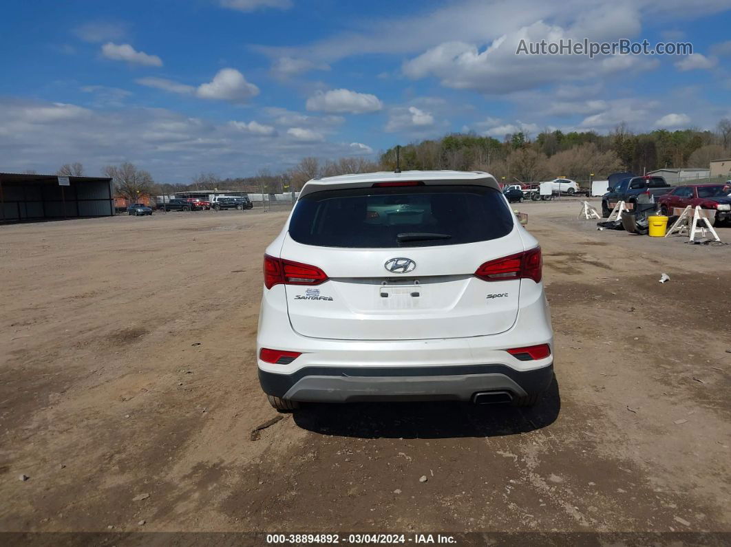 2018 Hyundai Santa Fe Sport 2.4l White vin: 5NMZT3LB0JH084030