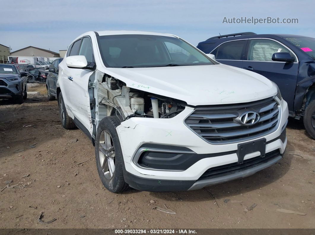 2018 Hyundai Santa Fe Sport 2.4l White vin: 5NMZT3LB0JH100145