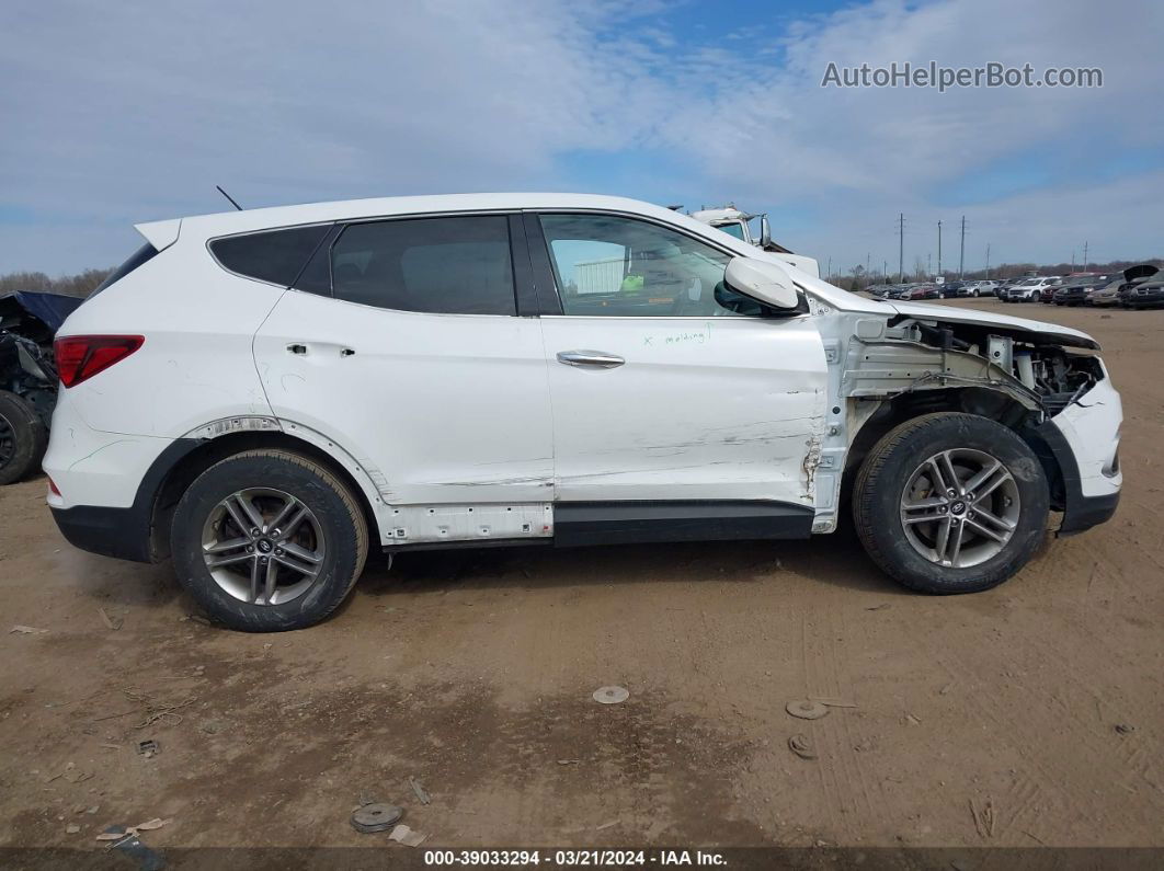 2018 Hyundai Santa Fe Sport 2.4l White vin: 5NMZT3LB0JH100145