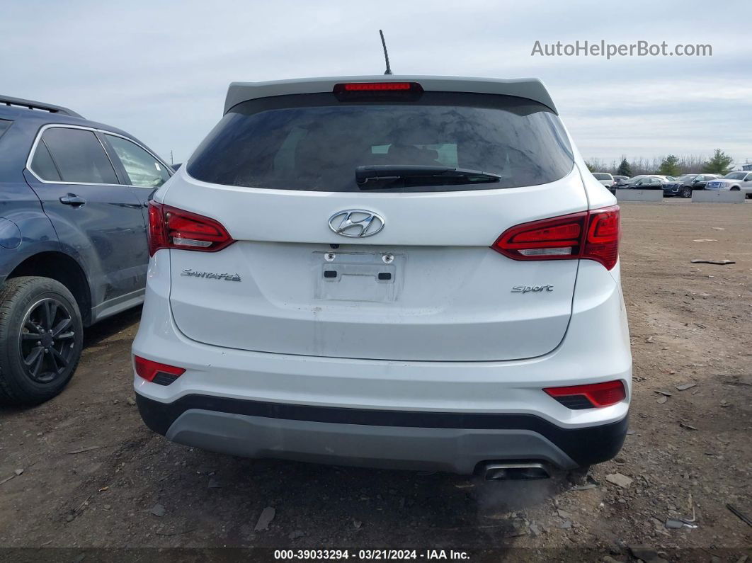 2018 Hyundai Santa Fe Sport 2.4l Белый vin: 5NMZT3LB0JH100145