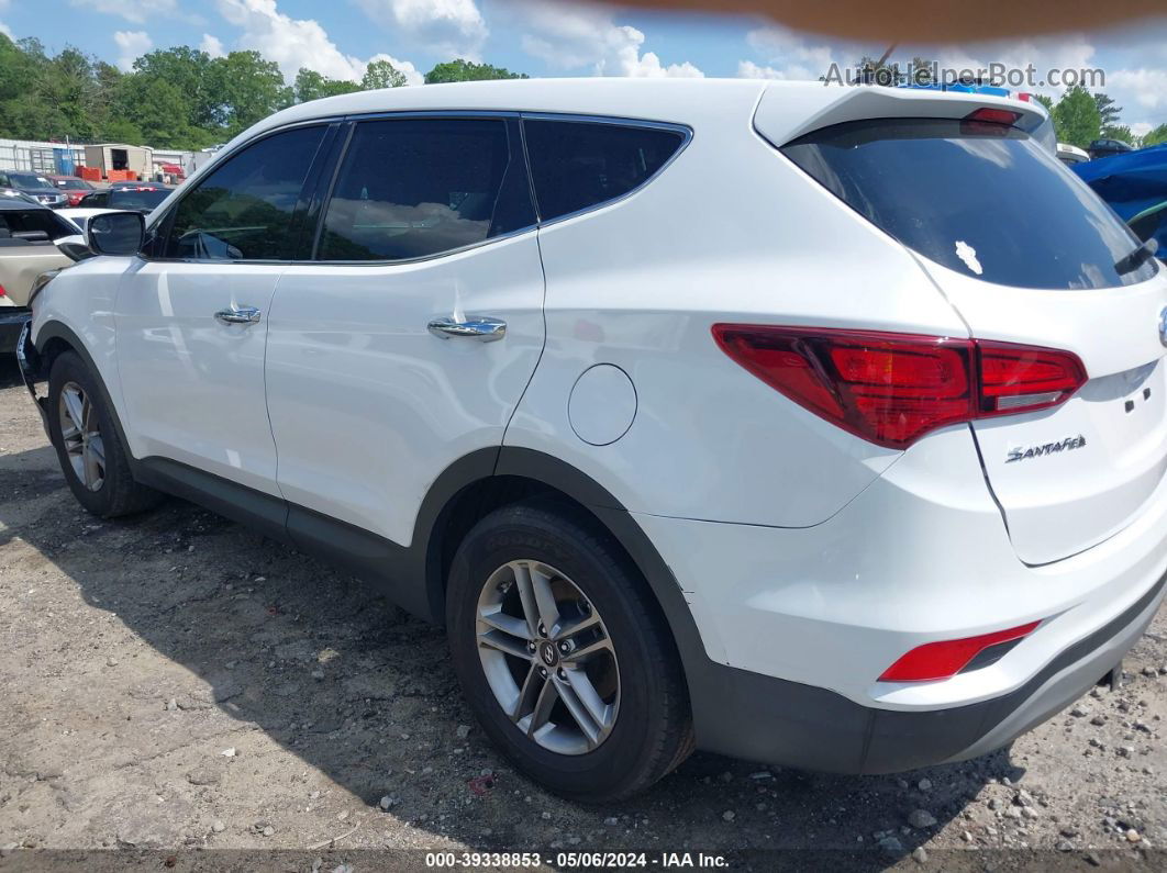 2018 Hyundai Santa Fe Sport 2.4l White vin: 5NMZT3LB0JH101828