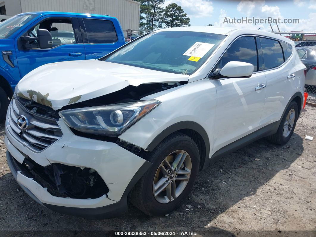 2018 Hyundai Santa Fe Sport 2.4l White vin: 5NMZT3LB0JH101828