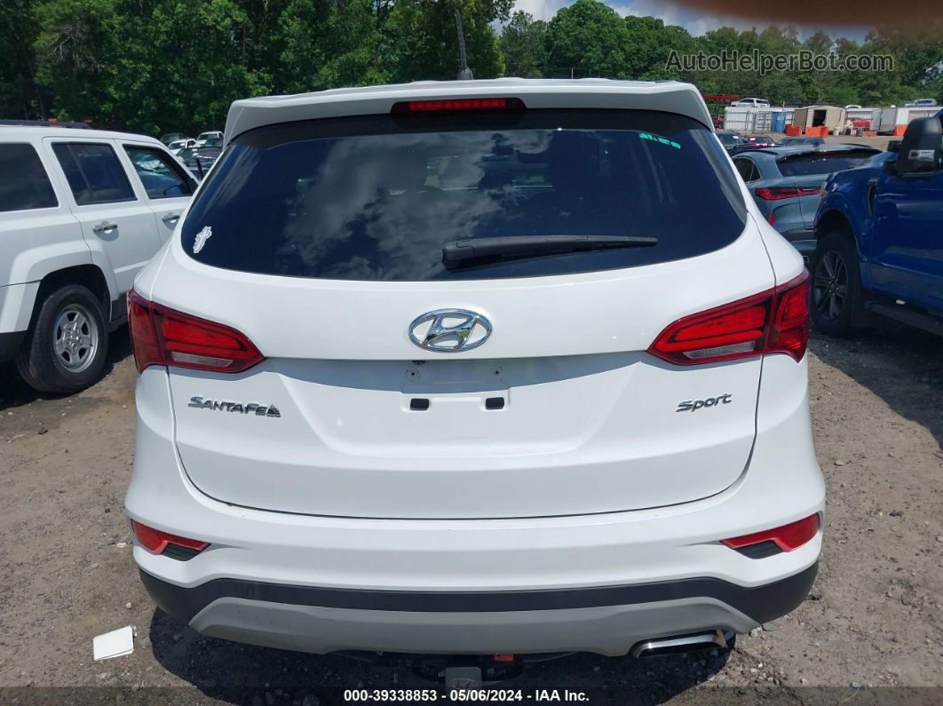 2018 Hyundai Santa Fe Sport 2.4l White vin: 5NMZT3LB0JH101828