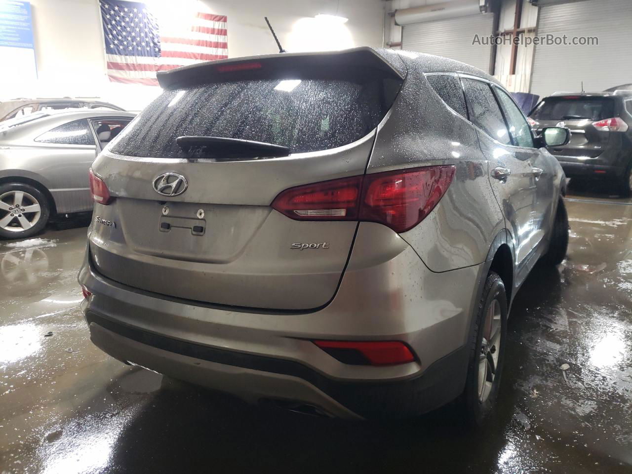 2018 Hyundai Santa Fe Sport  Угольный vin: 5NMZT3LB1JH062389