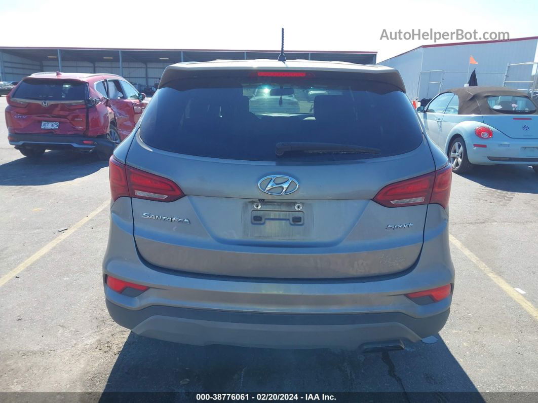 2018 Hyundai Santa Fe Sport 2.4l Pewter vin: 5NMZT3LB1JH086921