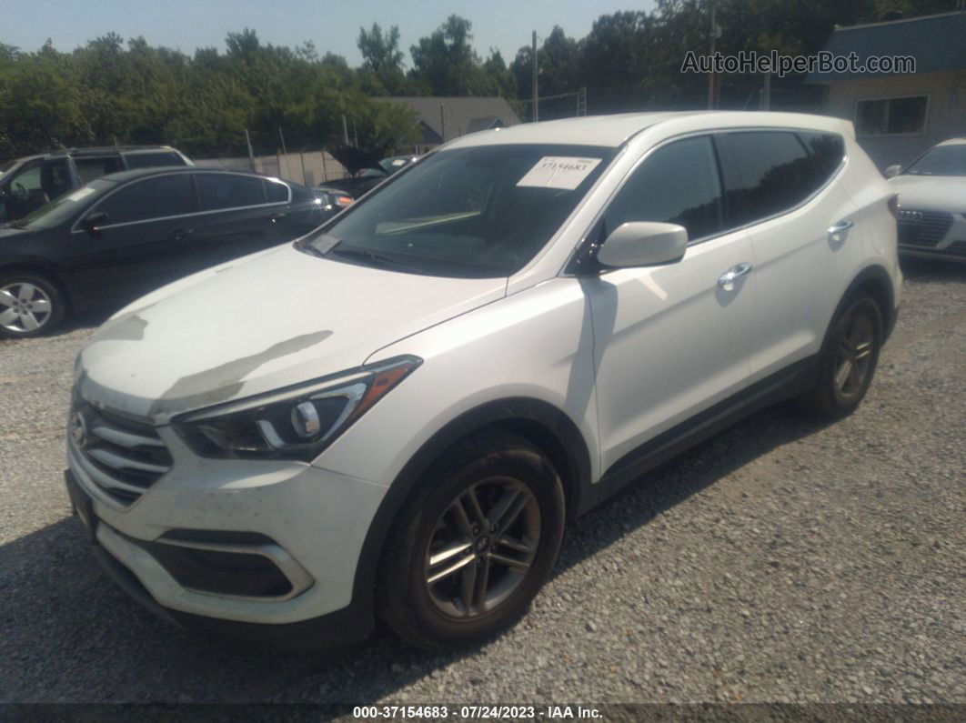 2018 Hyundai Santa Fe Sport 2.4l White vin: 5NMZT3LB1JH089043