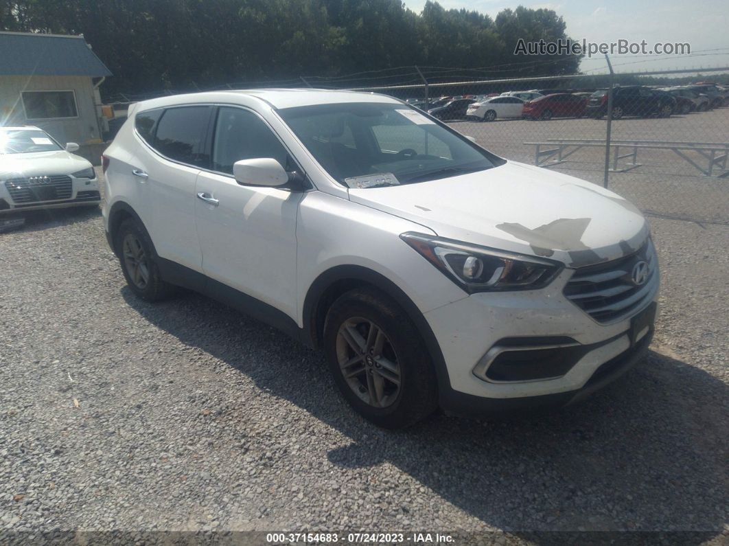 2018 Hyundai Santa Fe Sport 2.4l White vin: 5NMZT3LB1JH089043