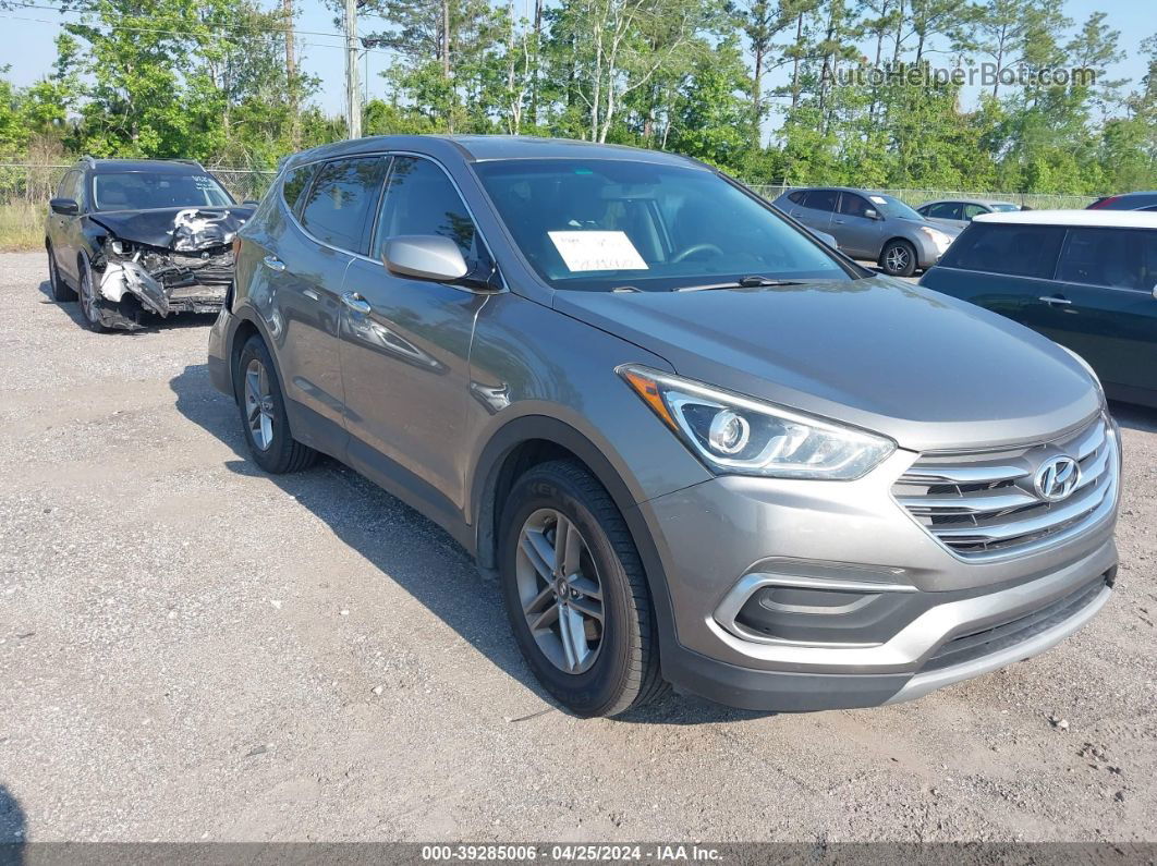 2018 Hyundai Santa Fe Sport 2.4l Gray vin: 5NMZT3LB1JH095053