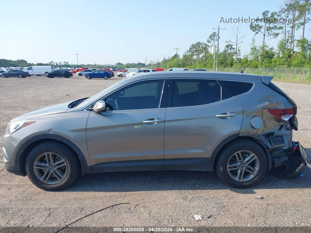 2018 Hyundai Santa Fe Sport 2.4l Gray vin: 5NMZT3LB1JH095053