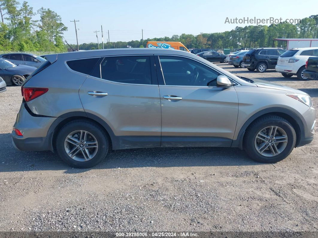 2018 Hyundai Santa Fe Sport 2.4l Gray vin: 5NMZT3LB1JH095053