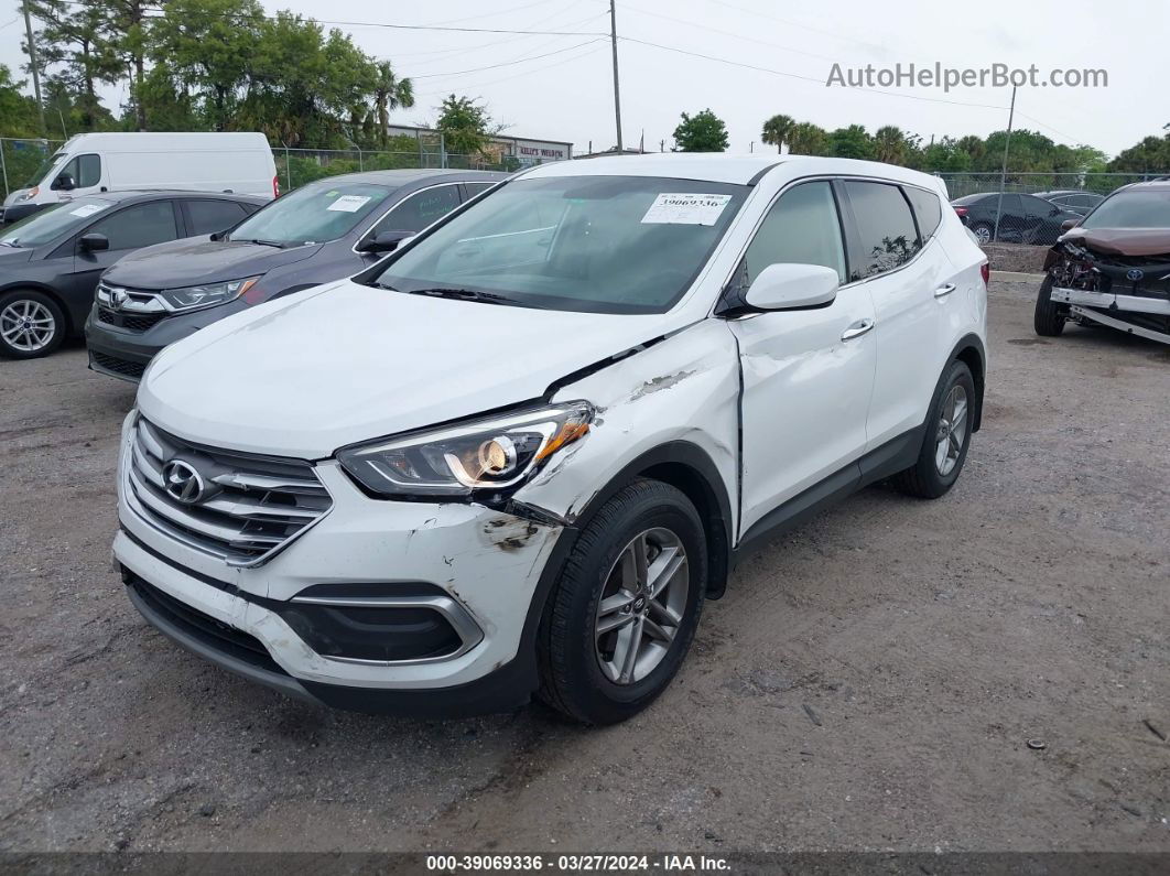 2018 Hyundai Santa Fe Sport 2.4l Белый vin: 5NMZT3LB1JH107556