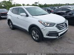 2018 Hyundai Santa Fe Sport 2.4l White vin: 5NMZT3LB1JH107556