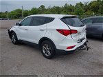 2018 Hyundai Santa Fe Sport 2.4l White vin: 5NMZT3LB1JH107556