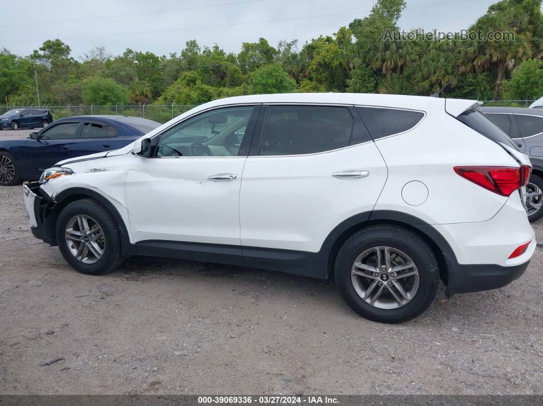 2018 Hyundai Santa Fe Sport 2.4l White vin: 5NMZT3LB1JH107556