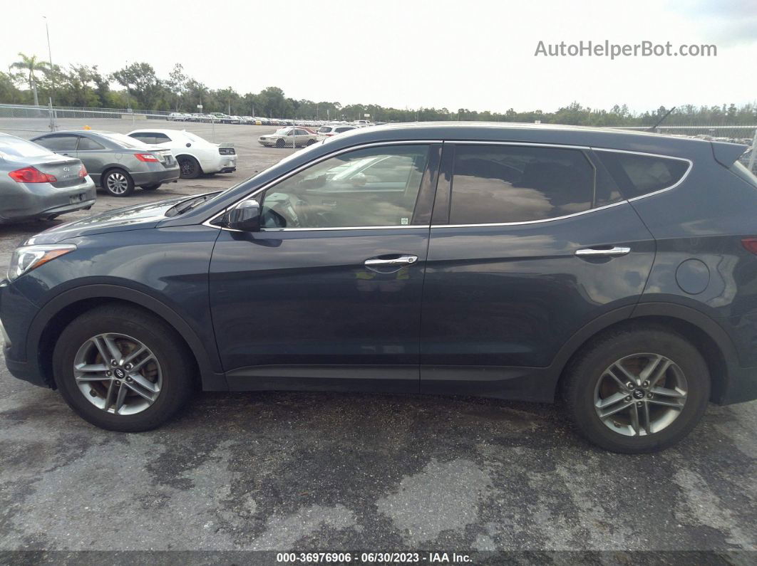 2018 Hyundai Santa Fe Sport 2.4l Синий vin: 5NMZT3LB2JH079329