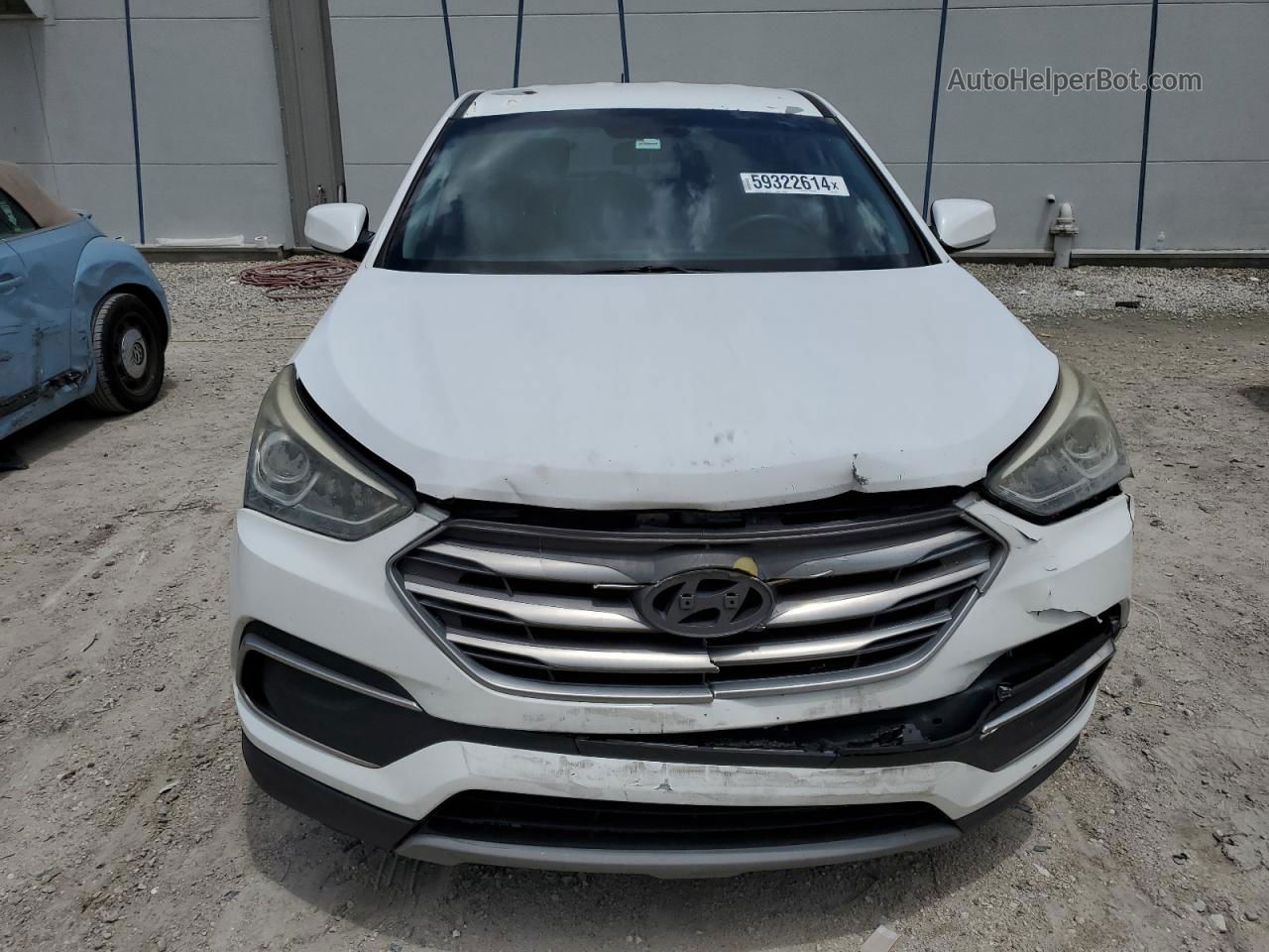 2018 Hyundai Santa Fe Sport  Белый vin: 5NMZT3LB2JH082747