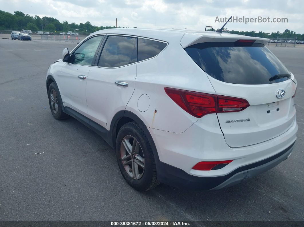 2018 Hyundai Santa Fe Sport 2.4l White vin: 5NMZT3LB2JH095806