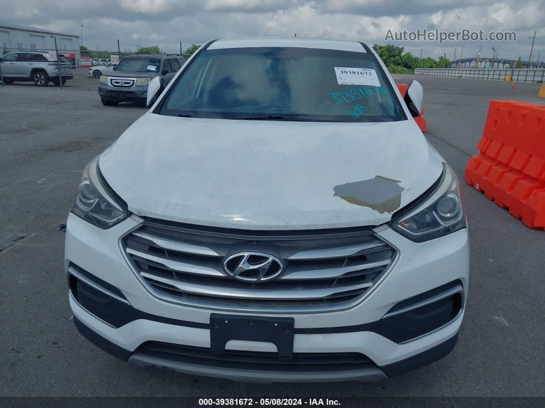 2018 Hyundai Santa Fe Sport 2.4l White vin: 5NMZT3LB2JH095806