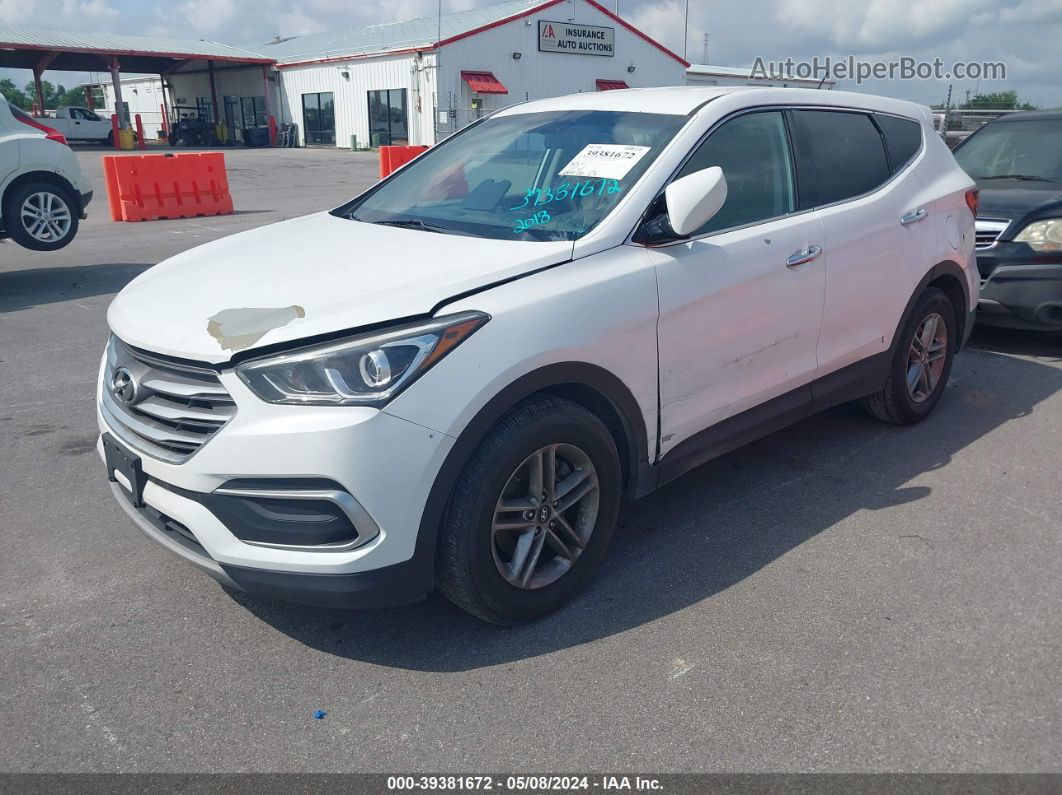 2018 Hyundai Santa Fe Sport 2.4l White vin: 5NMZT3LB2JH095806