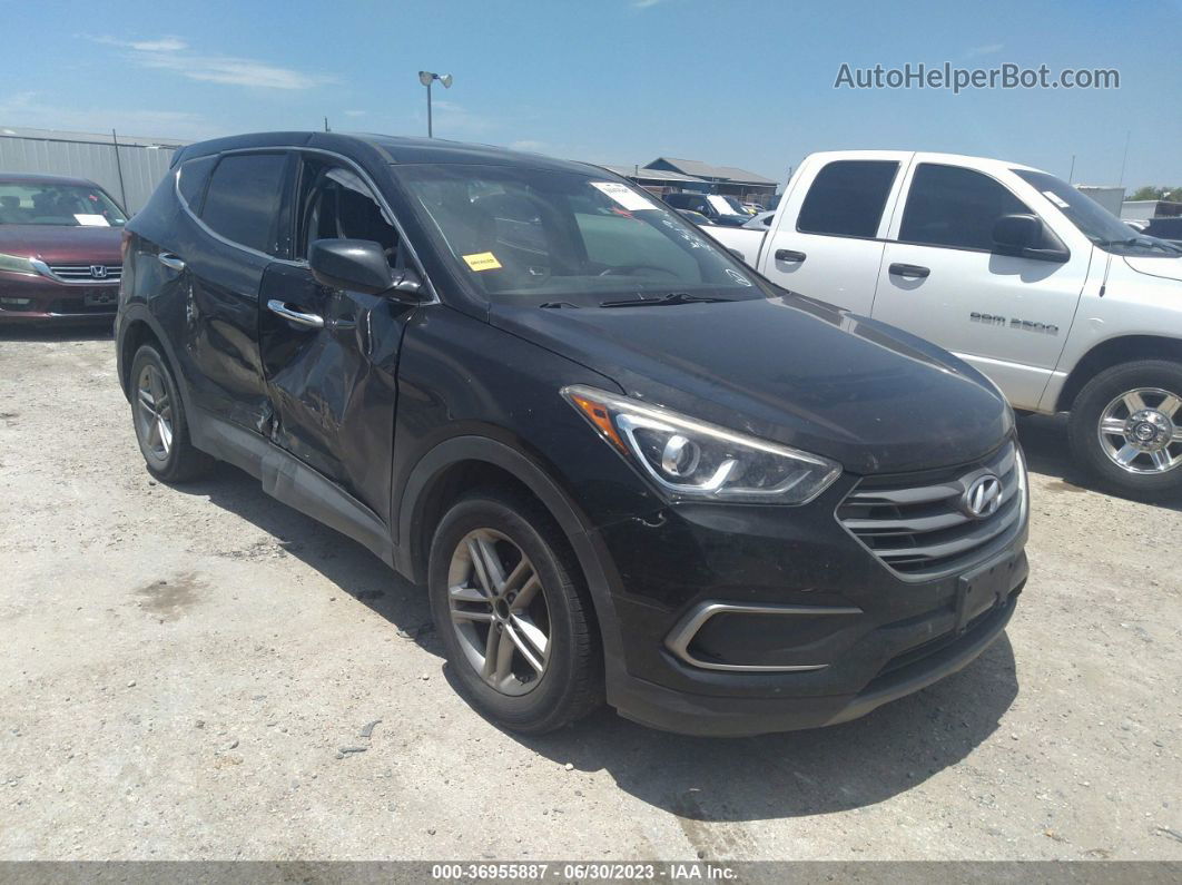 2018 Hyundai Santa Fe Sport 2.4l Black vin: 5NMZT3LB3JH061678