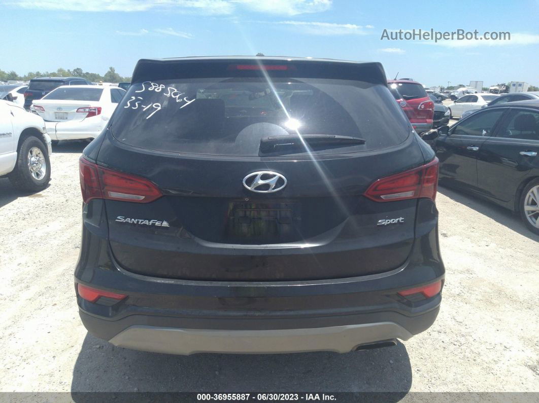 2018 Hyundai Santa Fe Sport 2.4l Черный vin: 5NMZT3LB3JH061678