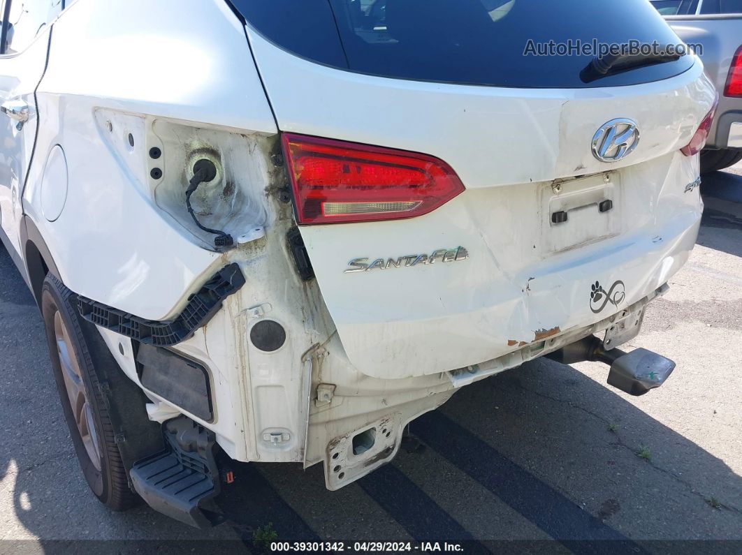 2018 Hyundai Santa Fe Sport 2.4l White vin: 5NMZT3LB3JH084541