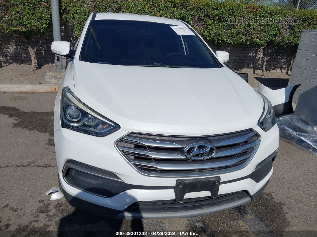 2018 Hyundai Santa Fe Sport 2.4l White vin: 5NMZT3LB3JH084541