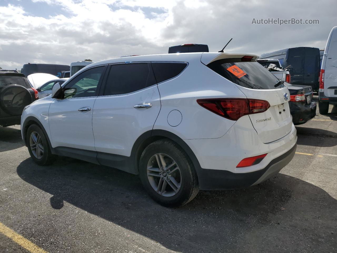 2018 Hyundai Santa Fe Sport  Белый vin: 5NMZT3LB3JH089030