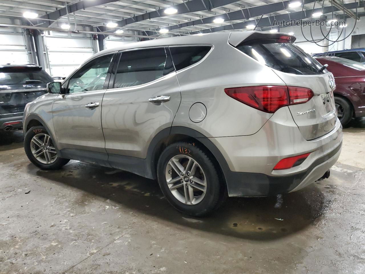 2018 Hyundai Santa Fe Sport  Silver vin: 5NMZT3LB4JH071619