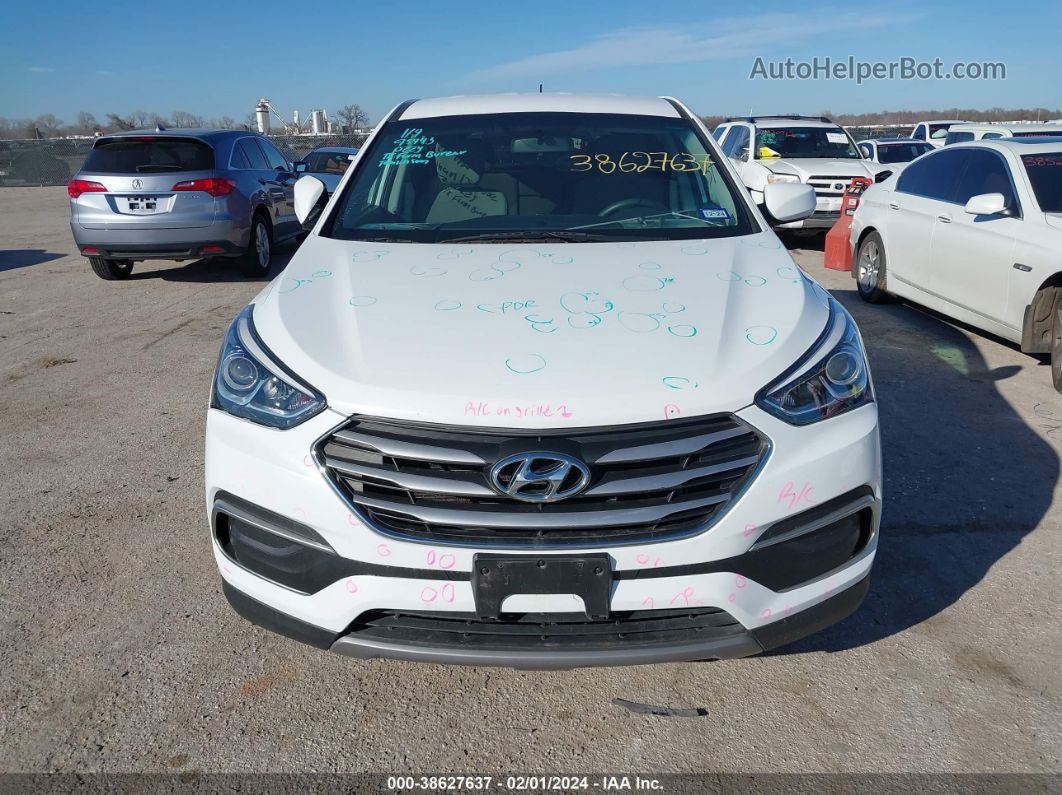 2018 Hyundai Santa Fe Sport 2.4l White vin: 5NMZT3LB4JH071703