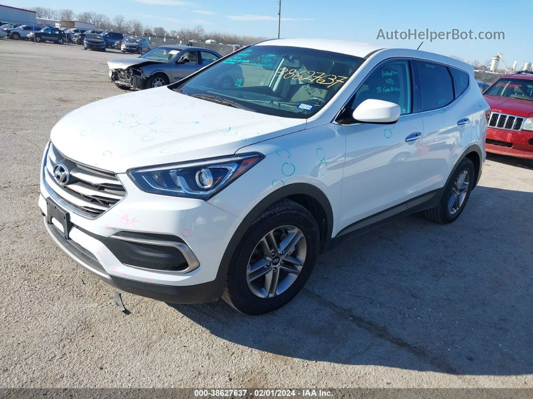 2018 Hyundai Santa Fe Sport 2.4l Белый vin: 5NMZT3LB4JH071703