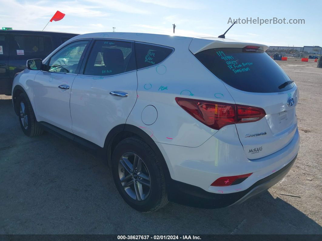 2018 Hyundai Santa Fe Sport 2.4l Белый vin: 5NMZT3LB4JH071703