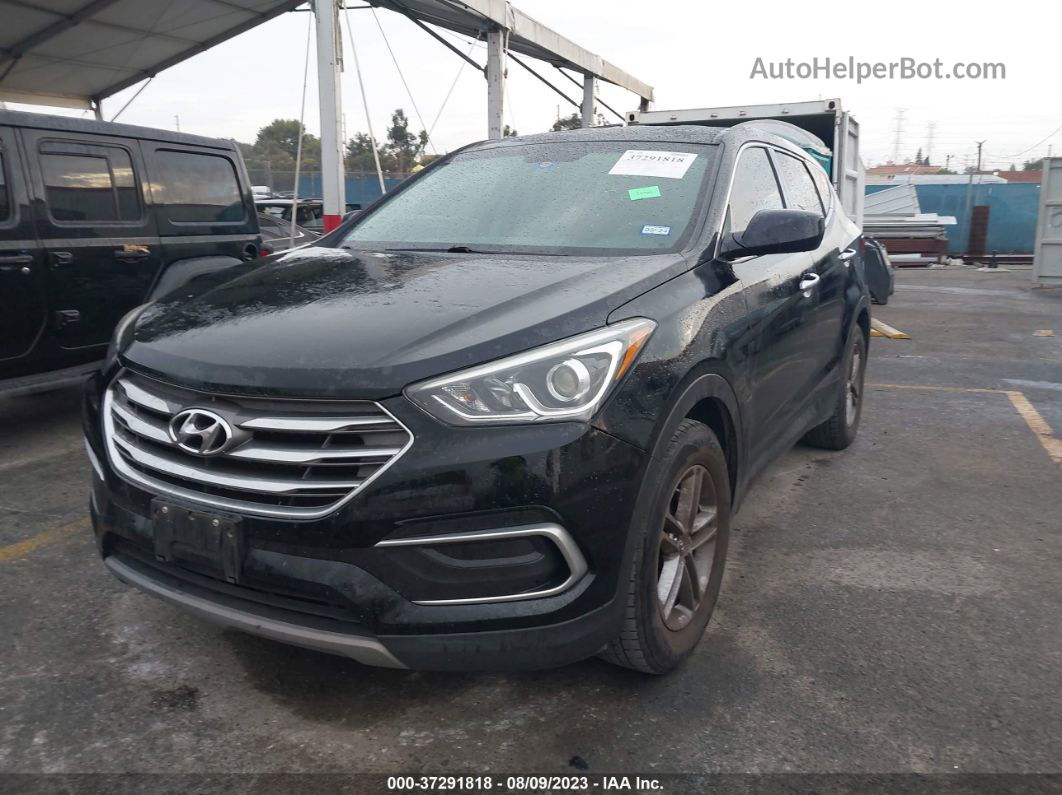 2018 Hyundai Santa Fe Sport 2.4l Черный vin: 5NMZT3LB4JH089411