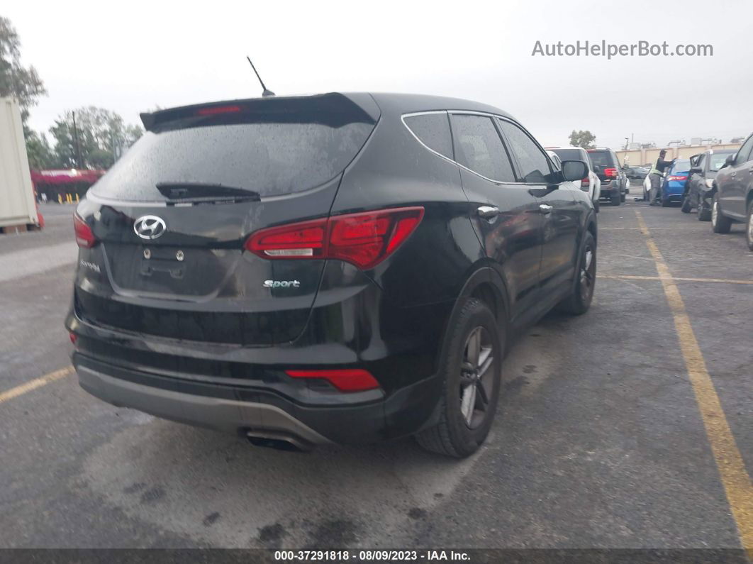 2018 Hyundai Santa Fe Sport 2.4l Black vin: 5NMZT3LB4JH089411