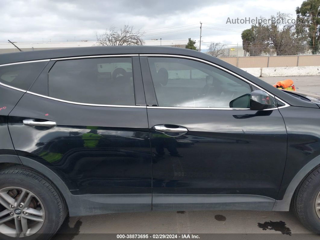 2018 Hyundai Santa Fe Sport 2.4l Black vin: 5NMZT3LB4JH092258