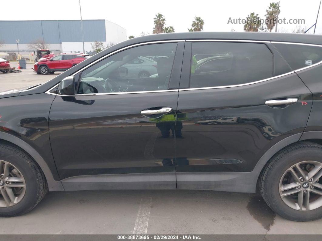 2018 Hyundai Santa Fe Sport 2.4l Black vin: 5NMZT3LB4JH092258