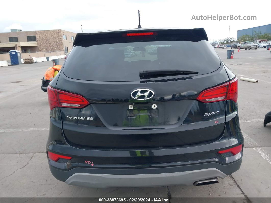 2018 Hyundai Santa Fe Sport 2.4l Black vin: 5NMZT3LB4JH092258