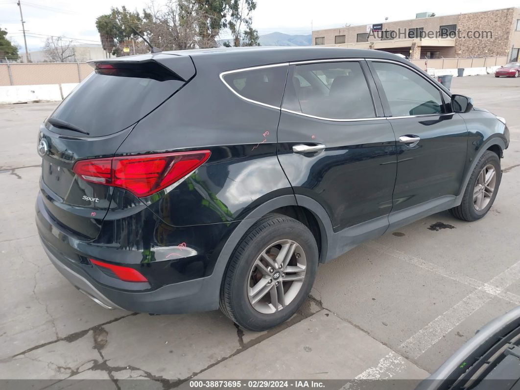 2018 Hyundai Santa Fe Sport 2.4l Black vin: 5NMZT3LB4JH092258